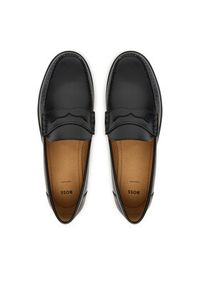 BOSS Mokasyny Tevan 50557750 Czarny. Kolor: czarny. Materiał: skóra #2