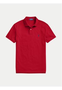 Polo Ralph Lauren Polo Core Replen 710666998 Czerwony Custom Slim Fit. Typ kołnierza: polo. Kolor: czerwony. Materiał: bawełna #4