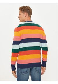 United Colors of Benetton - United Colors Of Benetton Sweter 1235K107K Kolorowy Regular Fit. Materiał: syntetyk. Wzór: kolorowy