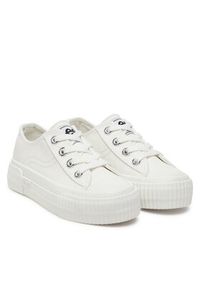Lee Trampki LEE-ISLA C LOW JR 50251058.71G Biały. Kolor: biały. Materiał: materiał #3