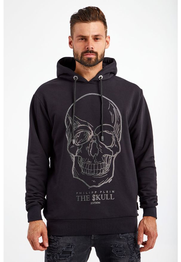 Philipp Plein - BLUZA PHILIPP PLEIN. Typ kołnierza: kaptur