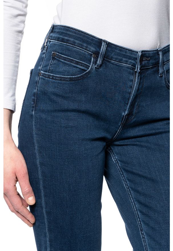 Lee - DAMSKIE SPODNIE JEANSOWE LEE Marion Straight DARK JONI L301PHWV 112105873