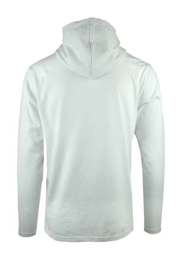 Lekka i Cienka Bluza z Kapturem (Kangurka) - Pako Jeans - Biała. Typ kołnierza: kaptur. Kolor: biały. Materiał: bawełna. Sezon: wiosna, lato