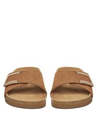 Lasocki Klapki CEO-HYSC0122056-1 Brązowy. Kolor: brązowy. Materiał: zamsz, skóra #5