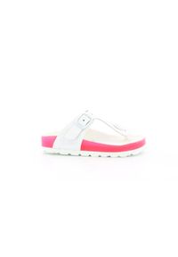 Kickers - Japonki dziewczęce KICKERS SOOCKIE. Kolor: biały