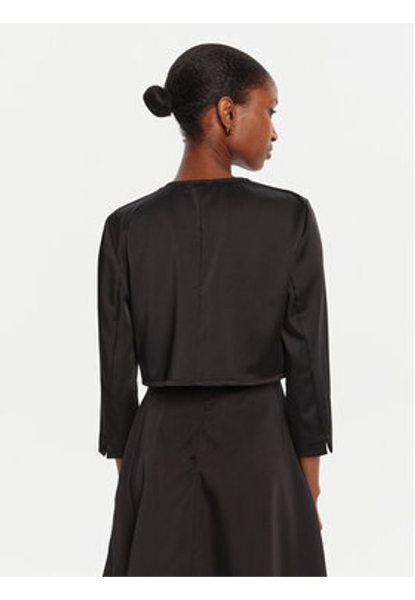 Rinascimento Bolerko CFC0125060003 Czarny Regular Fit. Kolor: czarny. Materiał: syntetyk