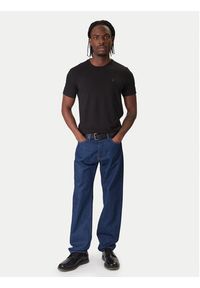 Calvin Klein T-Shirt LV04LC240G Czarny Slim Fit. Kolor: czarny. Materiał: bawełna #4