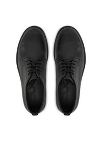 Calvin Klein Półbuty Derby Lth HM0HM01567 Czarny. Kolor: czarny. Materiał: skóra