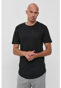 Only & Sons T-shirt bawełniany (2-pack) kolor czarny gładki. Okazja: na co dzień. Kolor: czarny. Materiał: bawełna. Wzór: gładki. Styl: casual