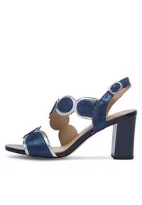 Lasocki Sandały WYL3119-2Z Granatowy. Kolor: niebieski. Materiał: zamsz, skóra #5