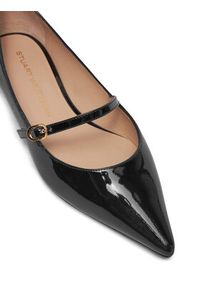 Stuart Weitzman Półbuty Emilia Mary Jane Fla SH288 Czarny. Kolor: czarny. Materiał: skóra, lakier #5
