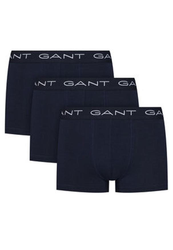 GANT - Gant Komplet 3 par bokserek 900023003 Granatowy. Kolor: niebieski. Materiał: bawełna