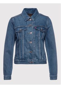 Levi's® Kurtka jeansowa Original Trucker 29945-0063 Granatowy Regular Fit. Kolor: niebieski. Materiał: bawełna