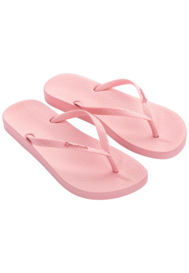 Japonki plażowe damskie Ipanema Anatomic Colors Fem. Okazja: na plażę. Kolor: różowy. Materiał: guma, materiał, syntetyk