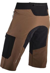 Spodenki rowerowe damskie LEATT Shorts MTB Enduro 3.0 Women. Kolor: brązowy. Sport: kolarstwo