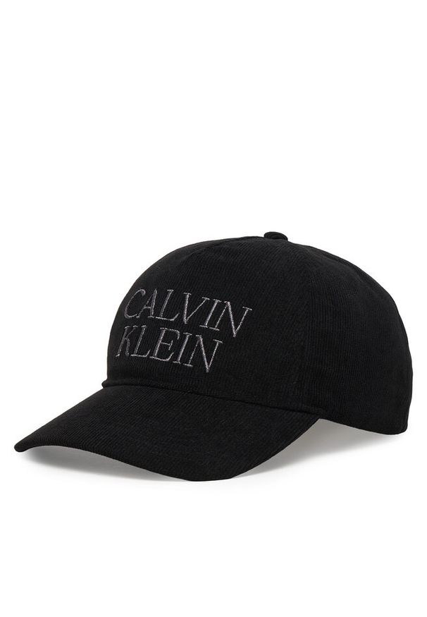 Czapka z daszkiem Calvin Klein. Kolor: czarny