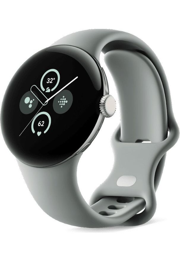 GOOGLE - Smartwatch Pixel Watch 2 Zielony (GA05030-DE). Rodzaj zegarka: smartwatch. Kolor: zielony