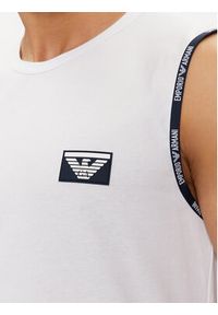 Emporio Armani Underwear Tank top 112089 4R755 00010 Biały Slim Fit. Kolor: biały. Materiał: bawełna #4