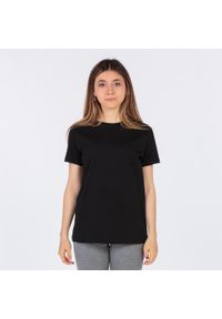 Panie Joma Desert T -Shirt Black M - Oddychający i lekki. Kolor: czarny. Materiał: bawełna