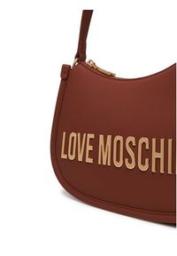 Love Moschino - LOVE MOSCHINO Torebka JC4027PP1NKD0312 Brązowy. Kolor: brązowy. Materiał: skórzane #4