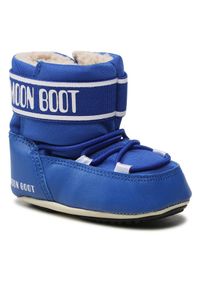 Śniegowce Moon Boot. Kolor: niebieski