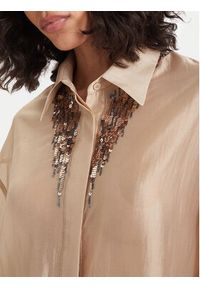 ACCESS FASHION Koszula 63-7068-125 Beżowy jasny Relaxed Fit. Kolor: beżowy. Materiał: lyocell #4