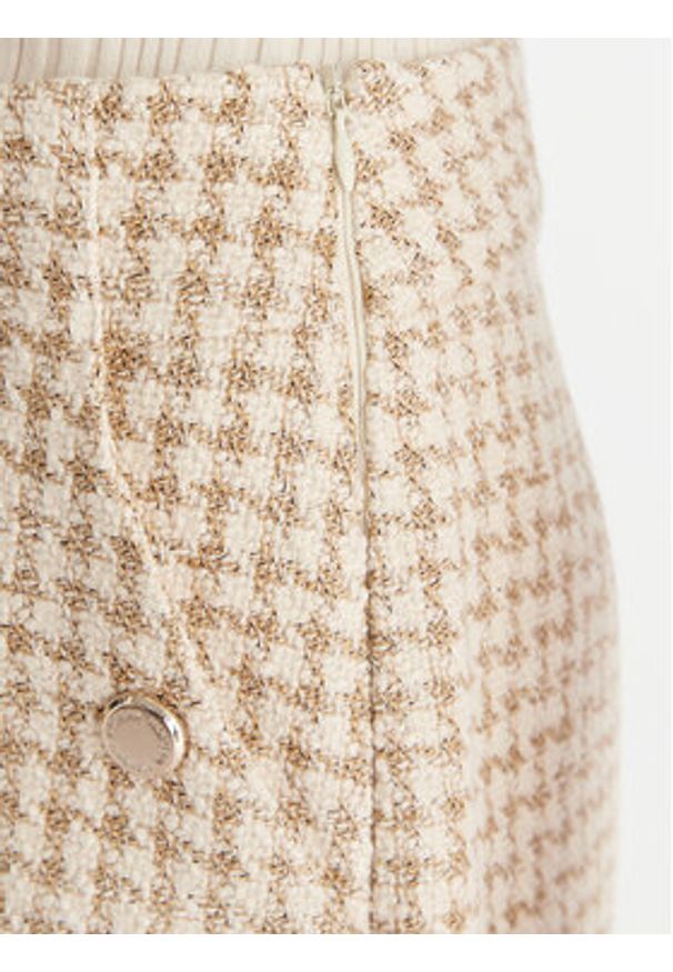 Morgan Szorty materiałowe 252-SHAV.F Beżowy Regular Fit. Kolor: beżowy. Materiał: bawełna