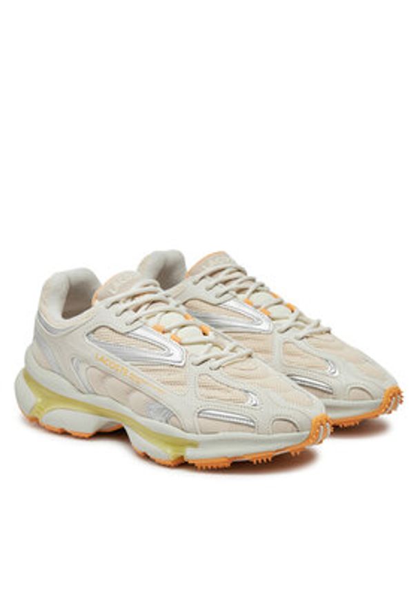 Lacoste Sneakersy 7-48SMA0058 Brązowy. Kolor: brązowy. Materiał: materiał