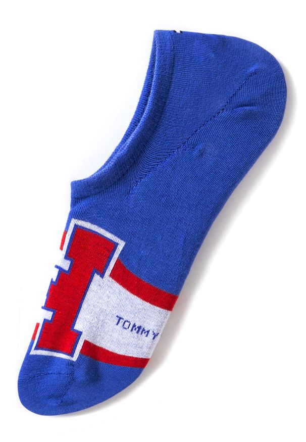 SKARPETKI TOMMY HILFIGER SURF THE WEB 392004001 470 043. Materiał: materiał. Wzór: nadruk