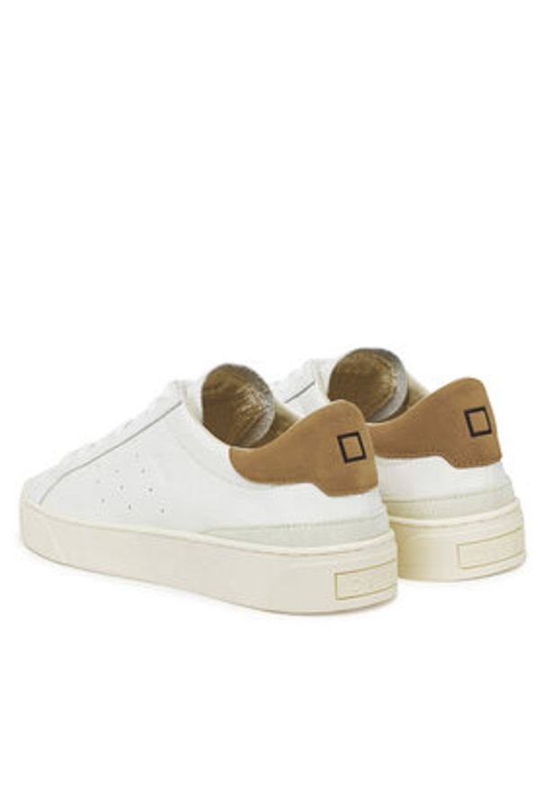D.A.T.E. Sneakersy Sonica M421-SO-CA Biały. Kolor: biały. Materiał: skóra