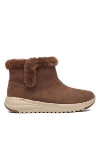 skechers - Botki Skechers. Kolor: brązowy