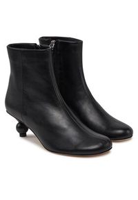 Weekend Max Mara Botki Acro 251579101460 Czarny. Kolor: czarny. Materiał: skóra #3