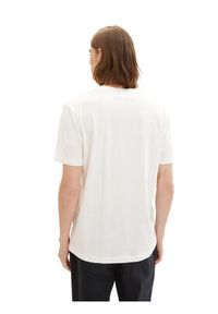 Tom Tailor Denim T-Shirt 1037205 Biały Regular Fit. Kolor: biały. Materiał: bawełna #3