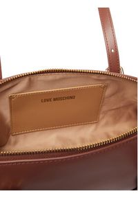 Love Moschino - LOVE MOSCHINO Torebka JC4101PP1PLY0200 Brązowy. Kolor: brązowy. Materiał: skórzane #4