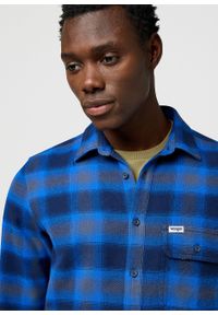 Wrangler - MESKA KOSZULA WRANGLER 1 PKT INDIGO SHIRT ICY INDIGO 112371524 #2