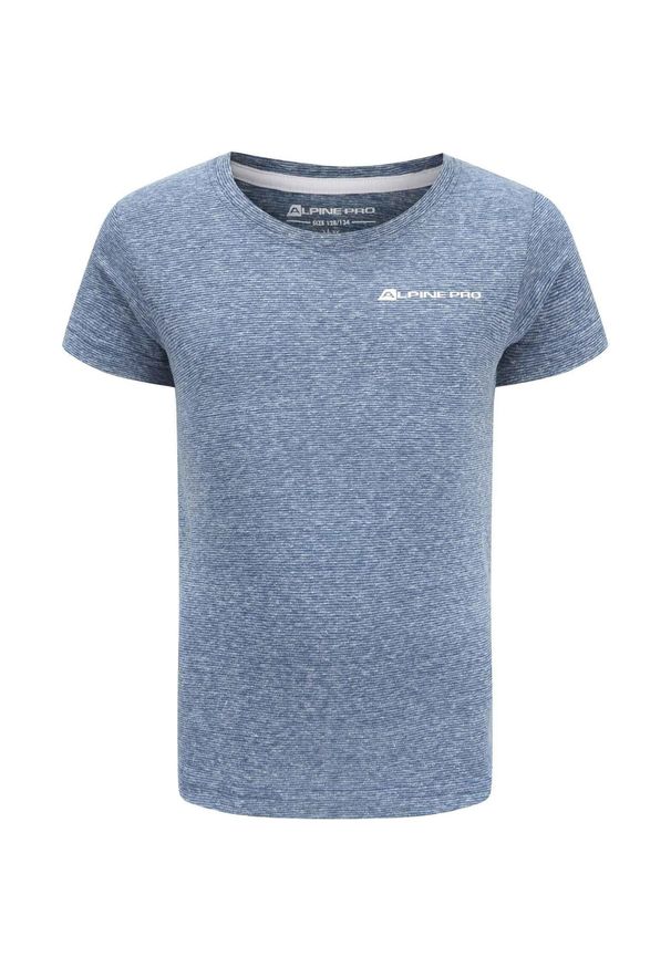 ALPINE PRO - Stylowy T-shirt dla dzieci Alpine Pro Fendo 116-122 - Oddychający i Ekologiczny. Kolor: zielony. Sport: kolarstwo