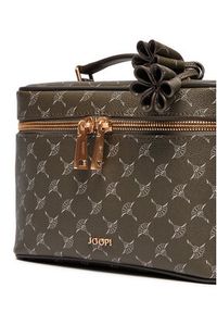 JOOP! Kosmetyczka Flora 4140006150 Khaki. Kolor: brązowy. Materiał: skóra