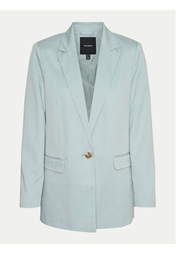 Vero Moda Marynarka Nila 10320915 Zielony Slim Fit. Kolor: zielony. Materiał: syntetyk