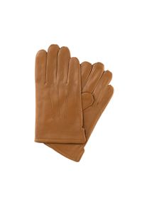 Wittchen - Rękawiczki męskie. Kolor: brązowy. Materiał: skóra. Styl: klasyczny #1