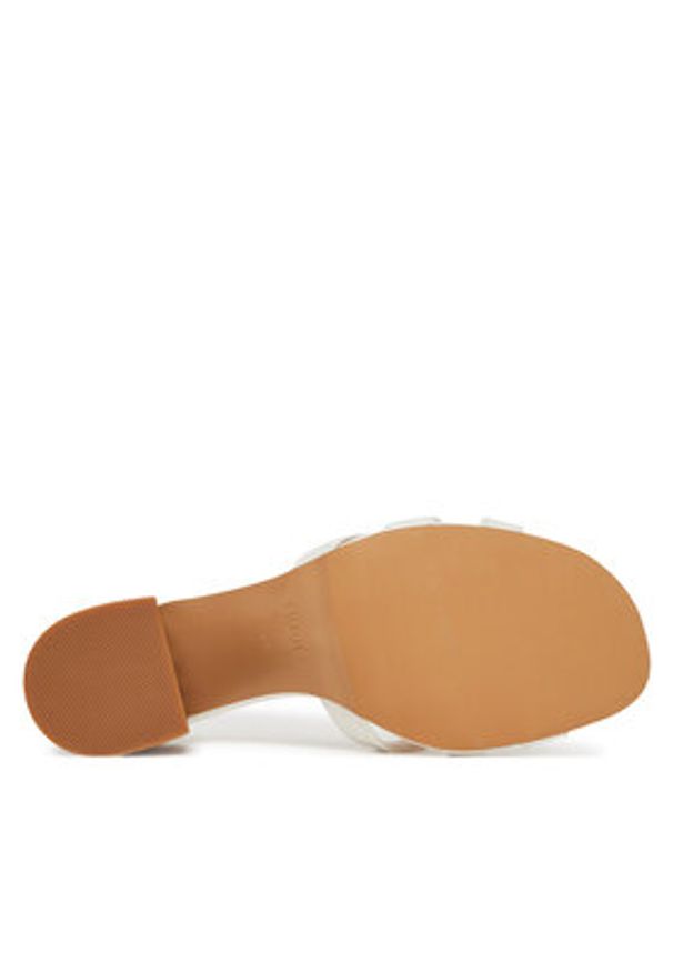 Liu Jo Klapki Sofi 01 SA5147 P0102 Biały. Kolor: biały. Materiał: skóra