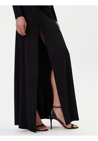 Eleh Sukienka wieczorowa ESS250129 Czarny Regular Fit. Kolor: czarny. Materiał: syntetyk. Styl: wizytowy