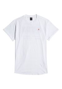 G-Star RAW - G-Star Raw T-Shirt Lash Back D26043-C372 Biały Relaxed Fit. Kolor: biały. Materiał: bawełna #5