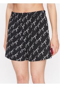 Hugo Szorty materiałowe Nasinde 50486339 Czarny Regular Fit. Kolor: czarny. Materiał: bawełna