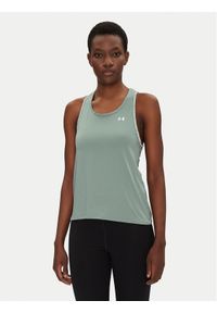 Under Armour Top Tech Knockout 1389851 Żółty Regular Fit. Kolor: żółty. Materiał: syntetyk