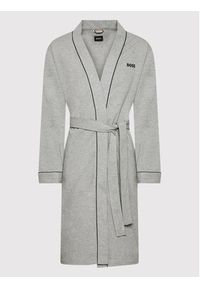 BOSS - Boss Szlafrok Kimono 50469624 Szary. Kolor: szary. Materiał: bawełna #3