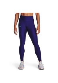Legginsy treningowe damskie Under Armour Mesh Panel Leg. Kolor: fioletowy. Materiał: syntetyk, materiał. Sport: turystyka piesza