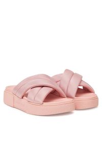 Tommy Jeans Klapki Tjw Flatform Sandal EN0EN02775 Różowy. Kolor: różowy. Materiał: materiał