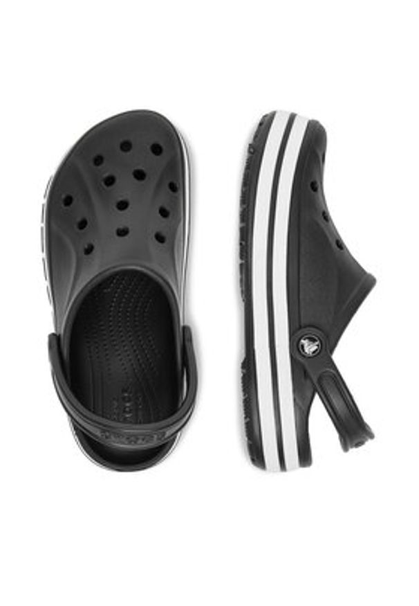 Crocs Klapki C-BAYABAND CLOG 205089-066 W Czarny. Kolor: czarny. Materiał: materiał, syntetyk