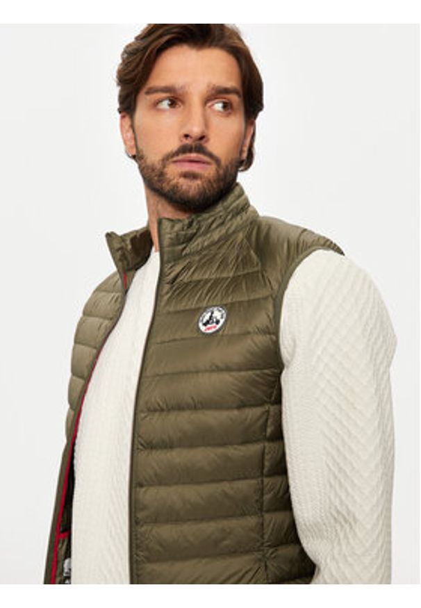 Jott Kamizelka Tom P000MDOW04 Zielony Slim Fit. Kolor: zielony. Materiał: syntetyk
