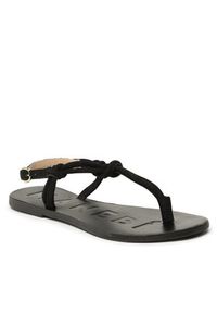 Manebi Sandały Suede Leather Sandals V 2.2 Y0 Czarny. Kolor: czarny. Materiał: zamsz, skóra #6